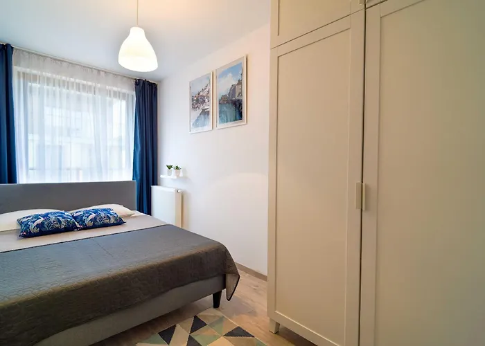 Apartament Lulu - Astrid - Dwupokojowy Blisko Morza - Parking I Basen Z Sauną W Cenie